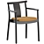 Modern Merkur Dining Chair Pair 3D model small image 5