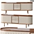 Elegant Giorgetti Dia Sideboard 3D model small image 1