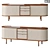 Elegant Giorgetti Dia Sideboard 3D model small image 5