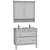 Modern Bathroom Furniture Set, Grey 3D model small image 3