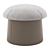 Kids Fun Mushroom Poufs 3D model small image 3