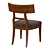 Vintage-Inspired Martin Dining Chair 3D model small image 2