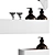  Modern Bathroom Set Polys: 239419 Verts: 249423 3D model small image 3