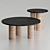 Cork Magazine Coffee Tables 3D model small image 4