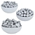 Assorted Berry Bowls Collection 3D model small image 5