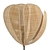  Rattan Petal Sconce, La Redoute 3D model small image 5