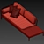 Outdoor VIPP Sofa Set 3D model small image 5