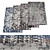 Modern Rug Set 4 Textures 3D model small image 1