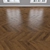 Oak Parquet Flooring Kit 3D model small image 4