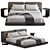 BOCA SOFT Bed - Sleek Design 3D model small image 4