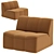 Modern Designer DS-910 Armchair 3D model small image 1