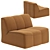 Modern Designer DS-910 Armchair 3D model small image 2