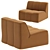 Modern Designer DS-910 Armchair 3D model small image 3