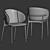 Modern Melam Chair by Artisan 3D model small image 5