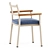  Guinea 3694 & 3694.5 Chairs by Pedrali 3D model small image 6