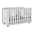 Top Baby Crib, Compact Design 3D model small image 4