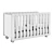 Top Baby Crib, Compact Design 3D model small image 7