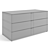 Modular Contemporary Chest Drawers Set 3D model small image 7