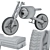 Yanko Design Electric Bike 3D model small image 7