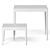 Sleek CUBE Minimalist Table 3D model small image 2