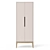 Sleek Contemporary Wardrobe 3D model small image 2