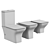 Agger AT2000 Compact Toilet 3D model small image 5