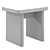  Amalfi Seating Duo: Stool & Bench 3D model small image 4