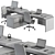 Workspace Essentials Set - 472 3D model small image 5