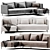 Luxurious MILTON Sofa: Premium Comfort 3D model small image 1