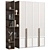 Premium Wood Wardrobe 23 3D model small image 2