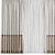 Premium Curtain Set M19 3D model small image 2