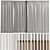 Premium Curtain Set M19 3D model small image 4