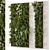 Modern Vertical Garden Concrete Set 3D model small image 1