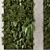 Modern Vertical Garden Concrete Set 3D model small image 3