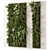 Modern Vertical Garden Concrete Set 3D model small image 4