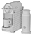 Compact Nespresso Pixie Coffee Maker 3D model small image 4