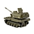 Tank 522 Lego Model Kit 3D model small image 3