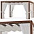 Corona Wood Pergola Kit 3D model small image 1