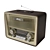 Vintage Style Radio RITMIX RPR-088 3D model small image 1