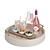 Elegant Prosecco Rosé Table Set 3D model small image 1