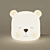 Zara Home Bear Nightlight 3D model small image 4