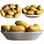 Tropical Mango Fruit Bowl 3D 3D model small image 1