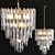 Ethereal Waterfall Chandelier by Julie Neill 3D model small image 2