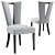 Cleav Side Dining Chair 3D model small image 1