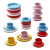 Colorful Chunky Cup & Plate Set 3D model small image 1