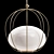 Minimalist Hoop Pendant Light 3D model small image 1