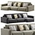 Abi Corner Sofa Set 3D model small image 2