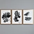 Modern Leaf Picture Frame Set 3D model small image 5