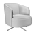 Elegant Copine Chair Model 3D model small image 2