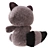 Plush Raccoon Soft Toy 3D model small image 2